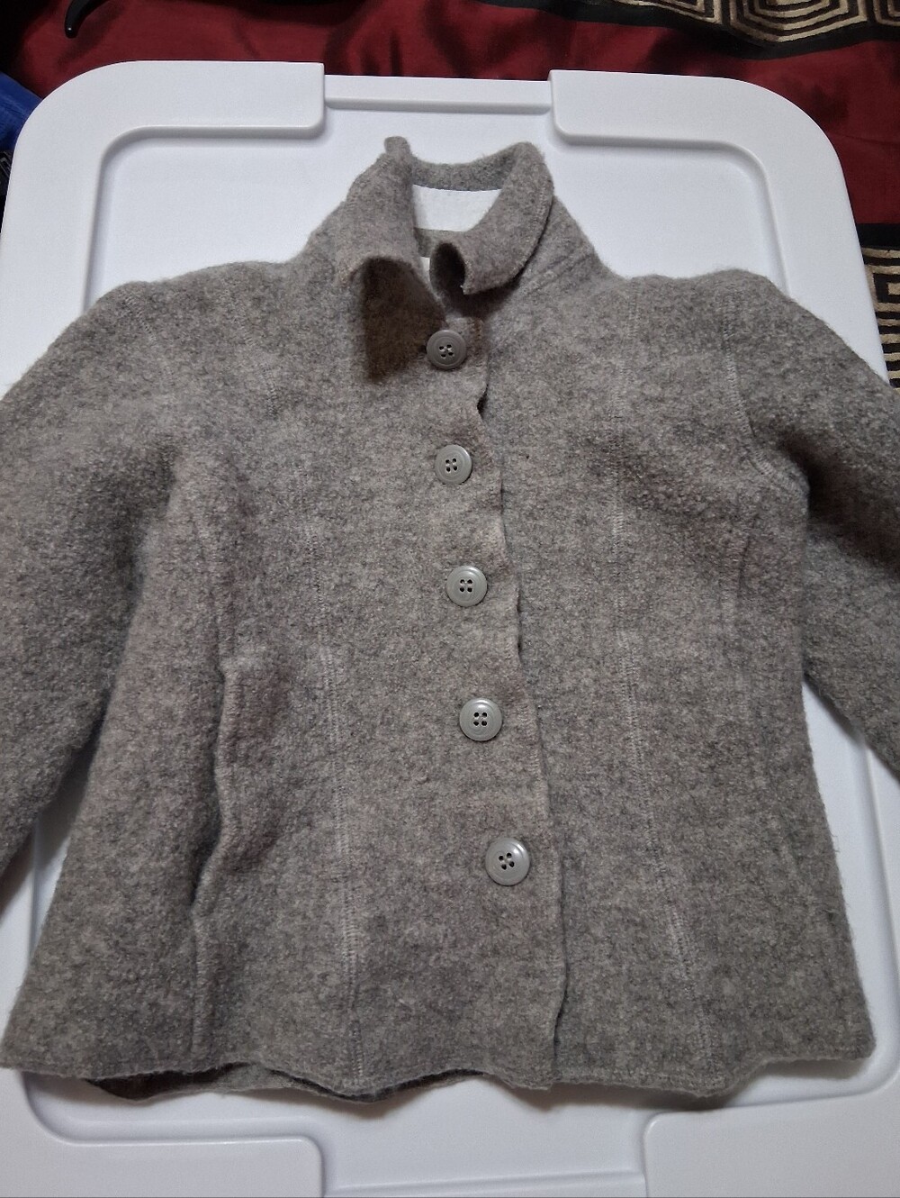 Vintage Petite Sophisticate wool Blazer jacket,. QUALITY WARM CLASSIC